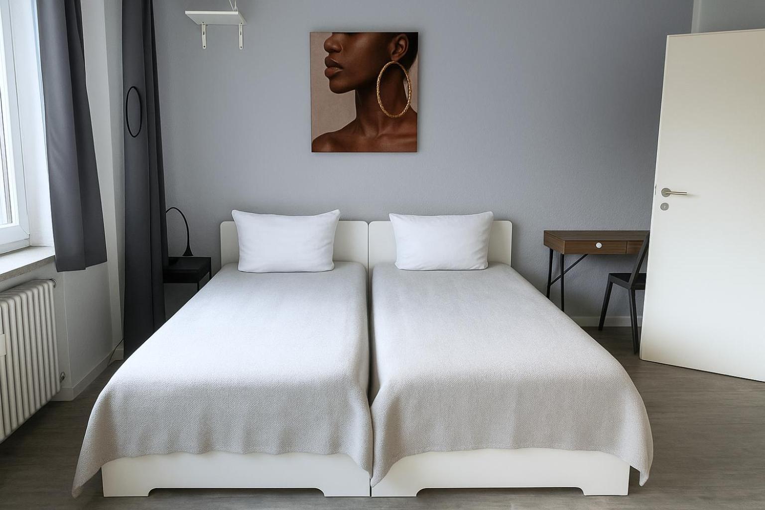 Vaz Apartments Essen, Kueche, Wlan, Tv, Netflix, Ca 15 Min Messe U Hbf Buitenkant foto